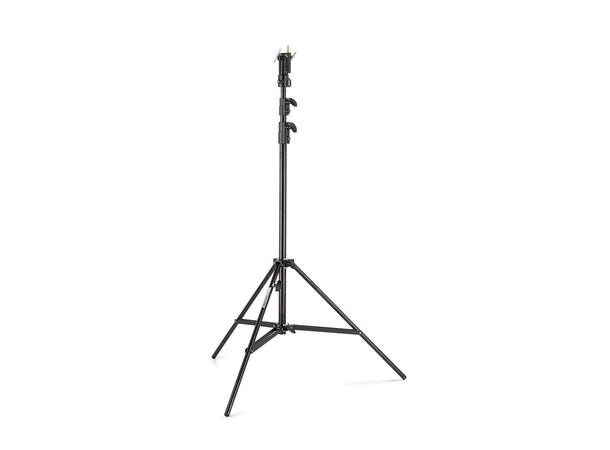 MANFROTTO Chrome plated 3-Section Black, steel stand