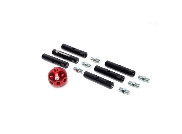 MANFROTTO MSY0580A DADO Universal Junction Kit, 6 Rods & 6 Connectors