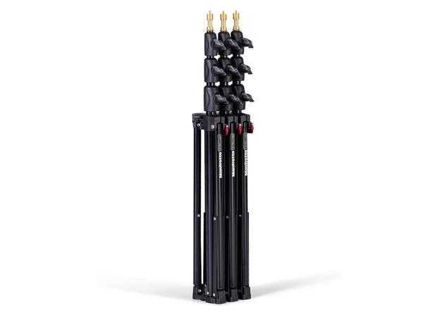 MANFROTTO Mini Compact Photo Stands 3-Pack, Air Cushioned Black