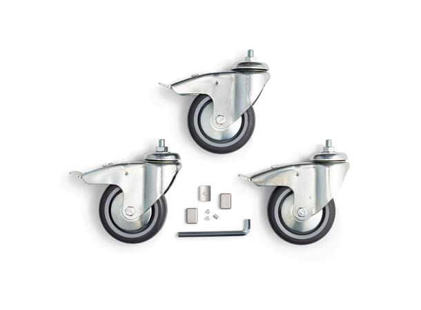 MANFROTTO Wheel Set 100mm with Brakes