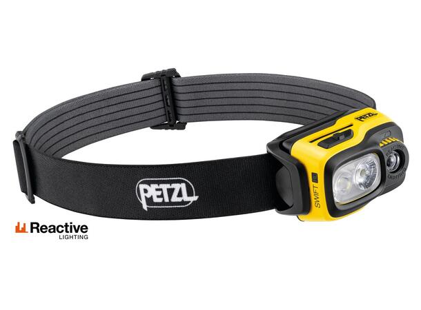 PETZL SWIFT RL PRO Hodelykt Hodelykt med Reactive Lighting