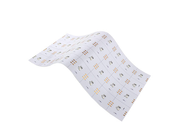 SBL 24V SPI-RGB LED Flex panel, Hvit PCB 240 x 480mm, CV, 32stk LED, 500lm/m, 20W