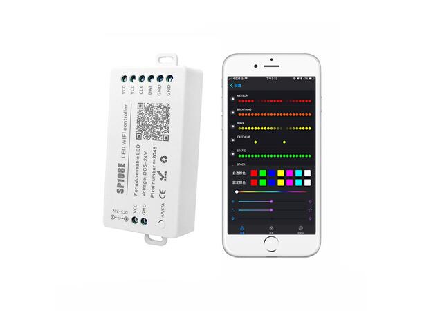 SBL WiFi Pixel control 5-24VDC 8A, 2048 Pix, IOS
