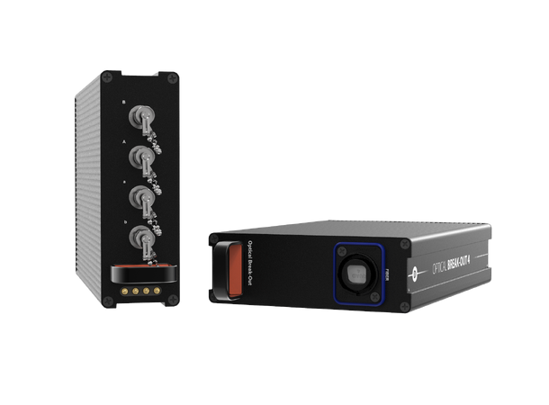 THEATRIXX Fiber Breakoutmodul 1:4 SM, OpticalCon Quad til 4x ST, XVVRF
