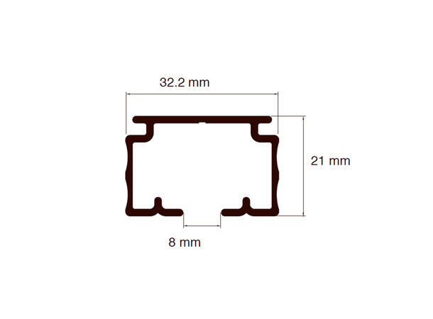 TOSO Supertrac Skinne Sort Løpemeter