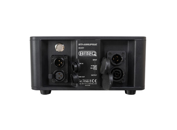 BRITEQ BTI-AKKUPOLE Utebelysning, IP64 4 x 5W WW LED, 3200K, Batteridrift, Sort