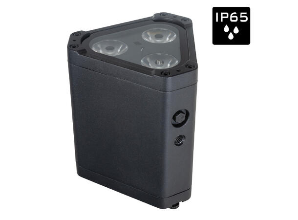 BRITEQ BTI-TRUSSLITE LED Projector 3 x 10W RGBL LED, Batteridrift, IP65 