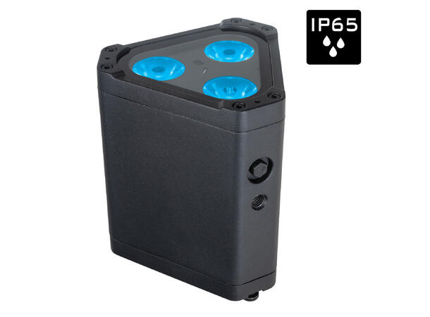 BRITEQ BTI-TRUSSLITE LED Projector 3 x 10W RGBL LED, Batteridrift, IP65 