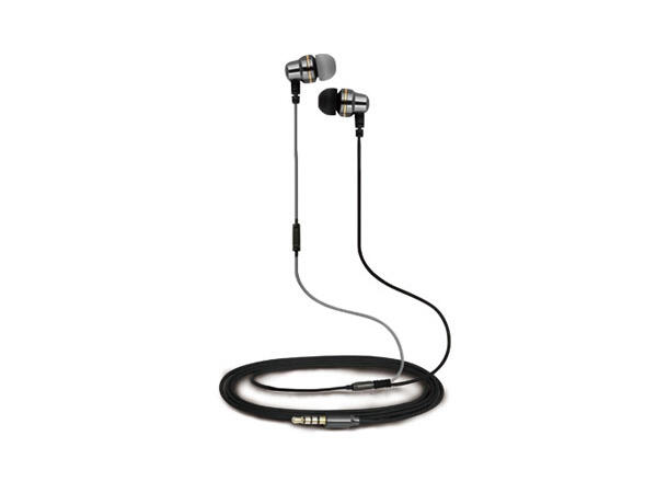 CHIAYO EHP-110 In-Ear Headphones With microphone, Sort 