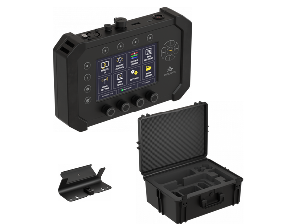 PROLIGHTS ControlGo Lysmikser pakke Miksepult, ABS Flight, Quickmount