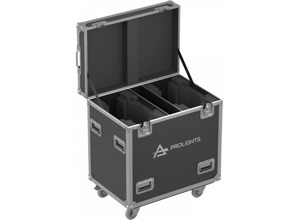 PROLIGHTS Flightcase Astra Hybrid260IP 2 x Astra Hybrid260IP, Top loaded