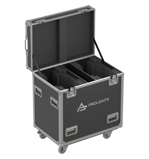 PROLIGHTS Flightcase Astra Hybrid260IP 2 x Astra Hybrid260IP, Top loaded