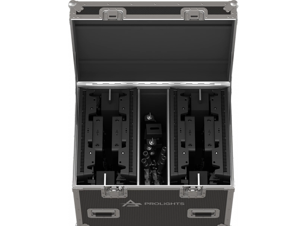PROLIGHTS HALUPIXDUOpack LED Matrix Pack 4xHALUPIXDUO, Flightcase
