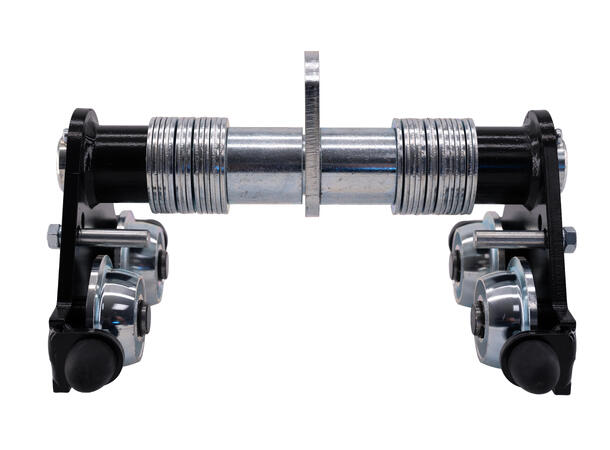 PSRIG Beam trolley, 1000kg Sort, flensbredde 50 -226mm