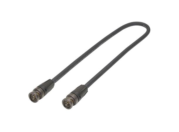 SOMMER SC-Vector Plus 1.2L/4.8,4K 10m Sort. Neutrik BNC