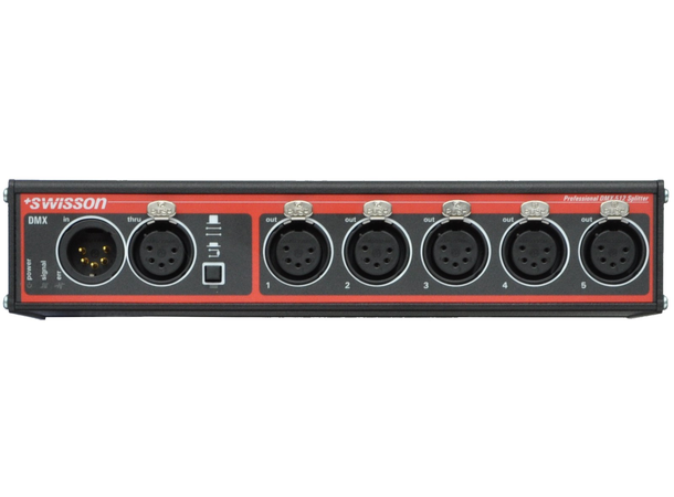SWISSON XSP-5B DMX Splitter Box, DMX, XLR, 5pin