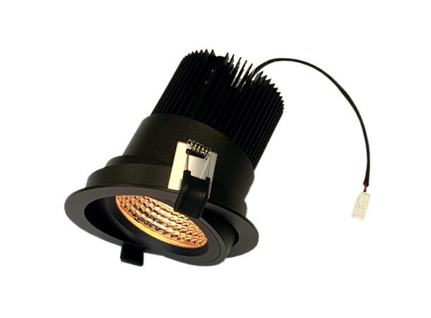 TDE LIGTTECH Moodspot WD1830 30W WD LED, 1800 - 3000K, CRI95, Sort