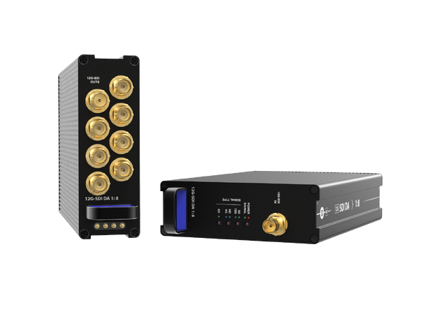 THEATRIXX Splittermodul 12G-SDI 1:8 1 x 12G-SDI inn, 8 x 12G-SDI ut, XVVRF