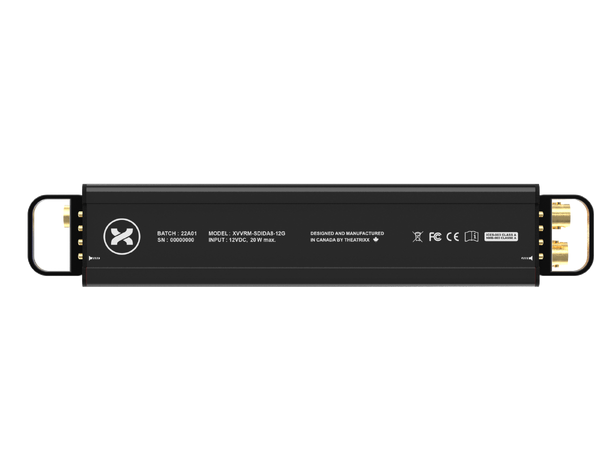 THEATRIXX Splittermodul 12G-SDI 1:8 1 x 12G-SDI inn, 8 x 12G-SDI ut, XVVRF