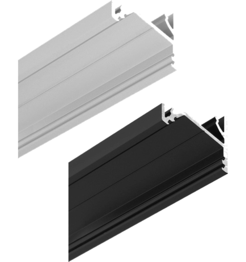 TOPMET Aluprofil Corner16 24x19.5mm 2m, C6 Opal diffusor