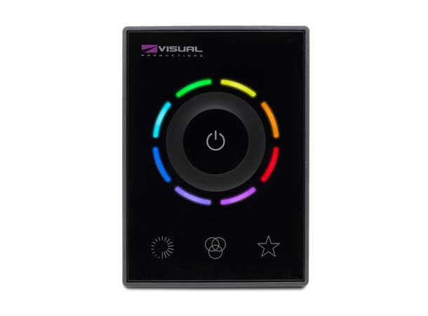 VISUAL PRODUCTIONS Encolor T10 Veggpanel Touch CW, WW, RGBW DMX