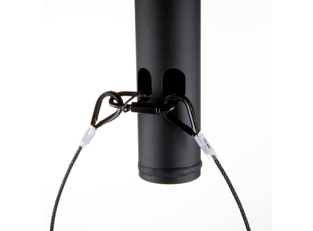 ADMIRAL Low hanger tube 150cm, Ø50mm, Sort
