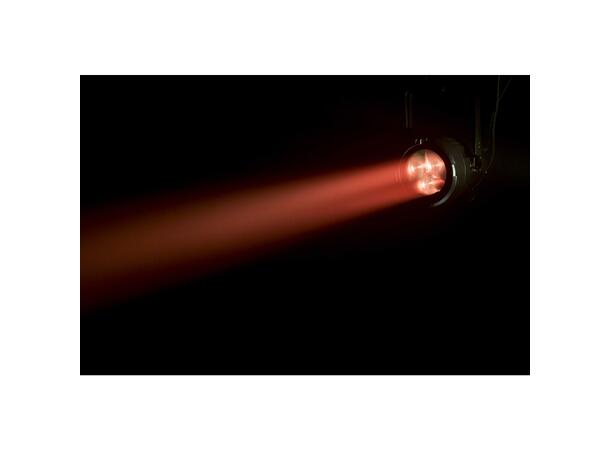 BRITEQ BT-SMARTZOOM LED Par Sort, 5-17 DMX-kanaler