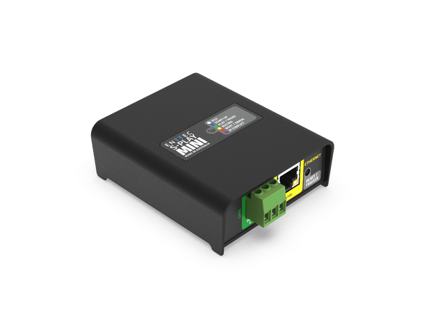ENTTEC S-PLAY Mini Smart Player DMX/Art-Net recorder, DIN, Ethernet PoE