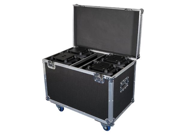 EQUINOX Flightcase for 4 x Fusion 200 Passer 4 x Fusion 200 Spot/ 120Z Wash