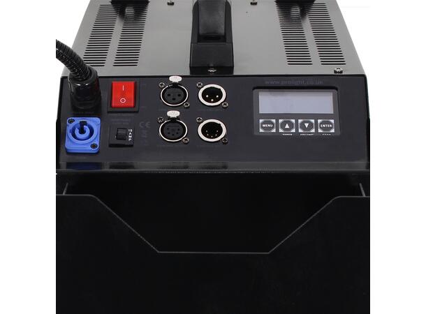 EQUINOX HP3000 Stage fogger 2 x 1400W, 5 liter tank, DMX