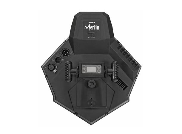 EQUINOX Merlin 80W Barrel scanner 80W CW LED, 7500K, 4° Beams