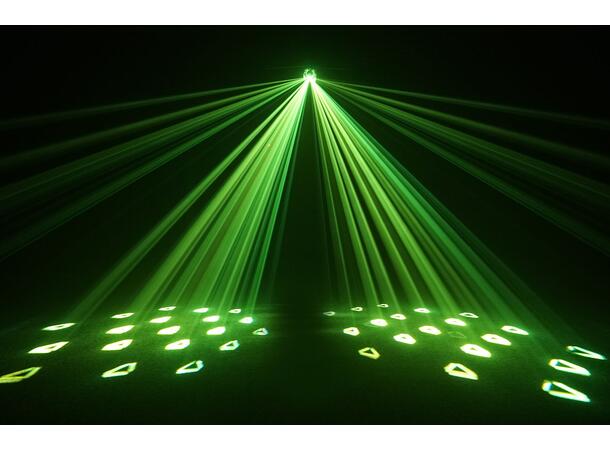 EQUINOX Merlin 80W Barrel scanner 80W CW LED, 7500K, 4° Beams