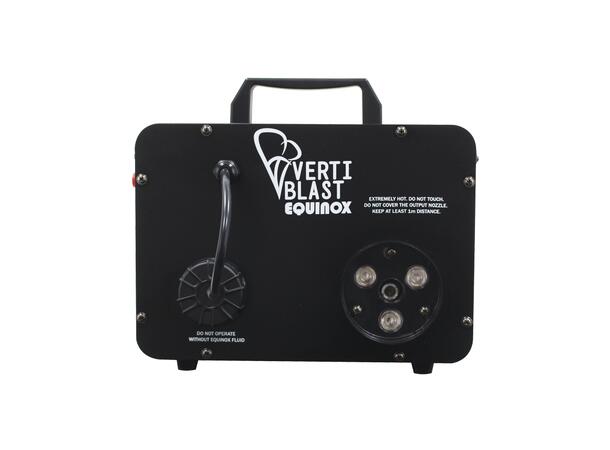 EQUINOX Verti Blast Røykmaskin 0.8 liter tank,RGB LED