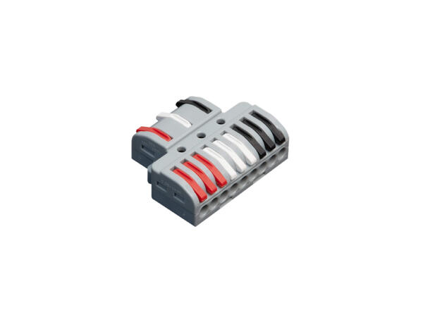 HILEC 1333DMX Koblingsklemme 10stk, 1 x 3 IN to 3 x 3 OUT