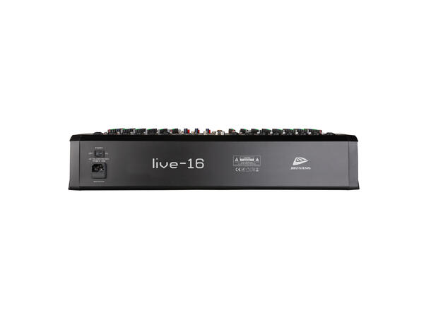 JB SYSTEMS LIVE-16 Miksepult 16 x Input (14ch), Bluetooth