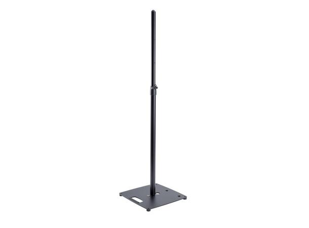 K&M 26732 Høyttalerstativ WLL 35kg, H 1110 - 1810mm, Ø35mm.