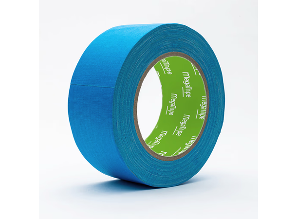 MEGATAPE UT120 ducttape fluorescent 19mm x 25m, blue, writable