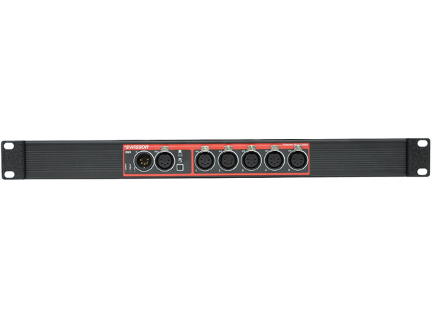 SWISSON XSP-5R DMX Splitter Single-rack, DMX, XLR, 5pin