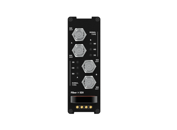 THEATRIXX Konvertermodul 2ch Fiber - SDI MM,OpticalCon Duo, 2ch 12G-SDI ut, XVVRF