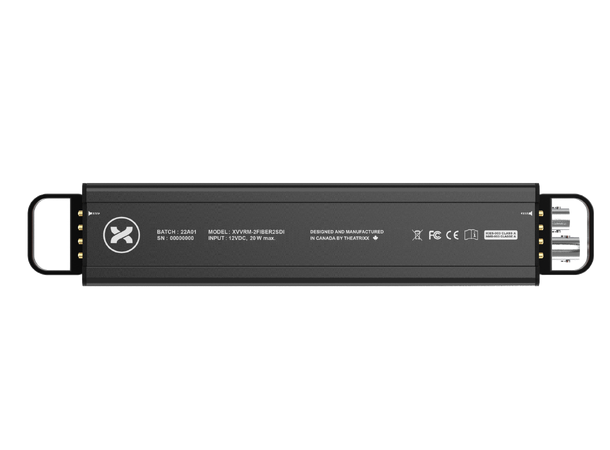 THEATRIXX Konvertermodul 2ch Fiber - SDI MM,OpticalCon Duo, 2ch 12G-SDI ut, XVVRF