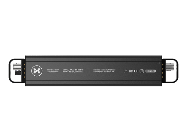 THEATRIXX Splitter/Delaymodul 3G-SDI 1:4 1 x 3G-SDI inn, 4 x 3G-SDI ut, XVVRF