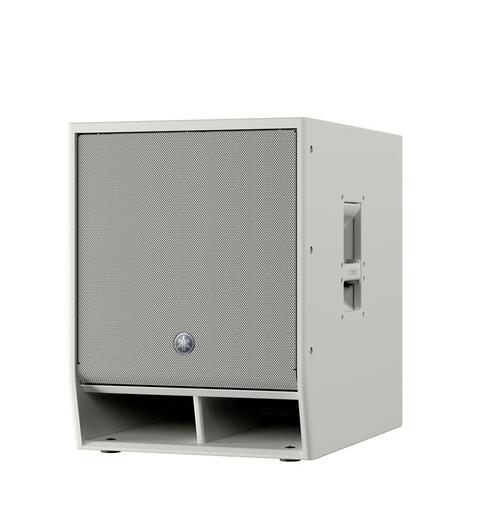 Yamaha DXS15XLF-DW Aktiv subwoofer 15", med 4" voice coil, Dante, Hvit