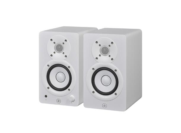 Yamaha HS3W Aktiv studiomonitor sett 3.5", bi-amped, Hvit