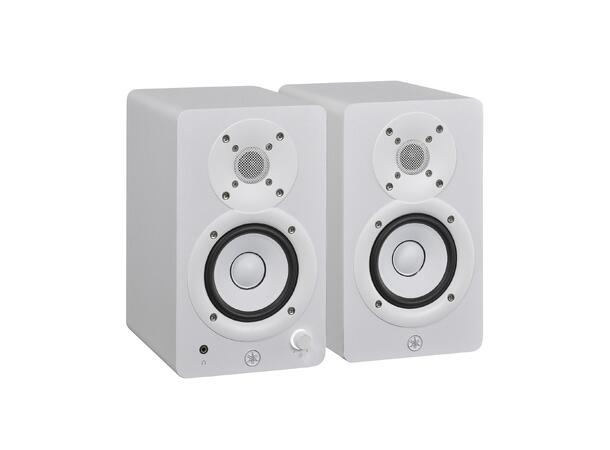 Yamaha HS3W Aktiv studiomonitor sett 3.5", bi-amped, Hvit