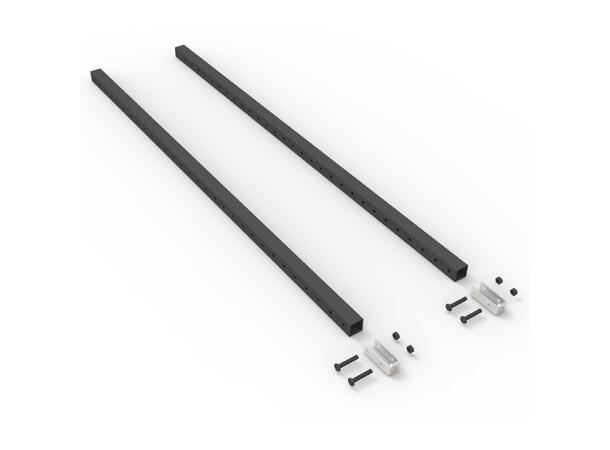 ADMIRAL Freedom set. 2x profile 150cm 2x nutplate