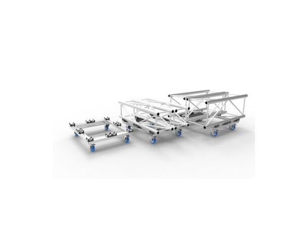 ADMIRAL Strong Boy dolly Med 4 x Svivelhjul med brems