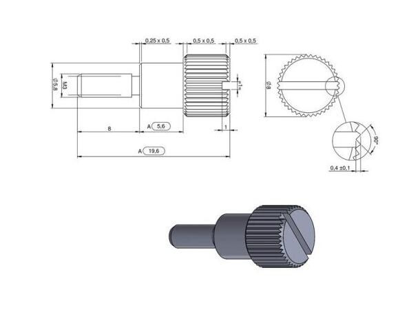 Broadweigh BW Loadcell tourscrew