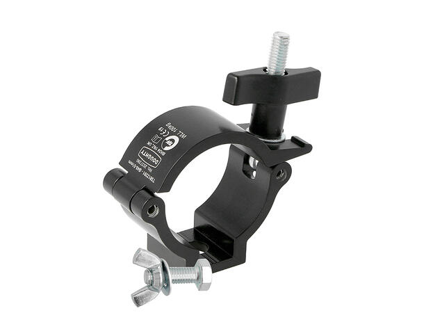 DOUGHTY clamp halvkobling SLW Ø48-51mm WLL 100kg, sort