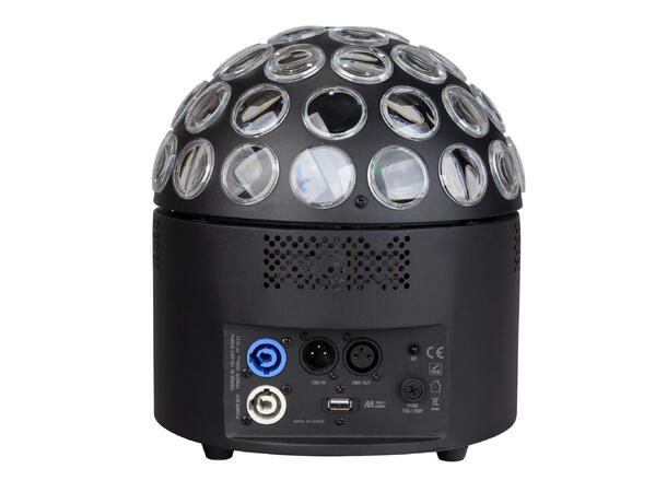 JB SYSTEMS Powerball Color Lyseffekt 200W (20 x 10W) RGBW LED,3pin DMX