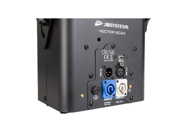 JB SYSTEMS  Vector Scan Scanner 100W LED, DMX